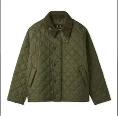 Barbour キルティングジャケット オリーブ XL - メルカリ