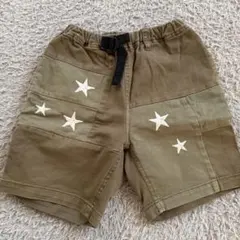 DENIM DUNGAREE 星刺繍　ショートパンツ　ハーフパンツ　120