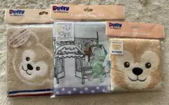 ディズニー　ダッフィー　ジェラトーニ　ウォッシュタオル　ミニタオル