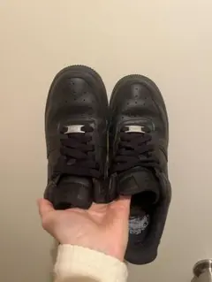 NIKE Air Force 1 ブラックスニーカー　24.5