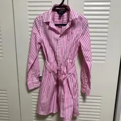 Polo Ralph Lauren ストライプシャツワンピース　130