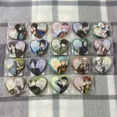 刀剣乱舞　ハート缶バッジ　まとめ売り