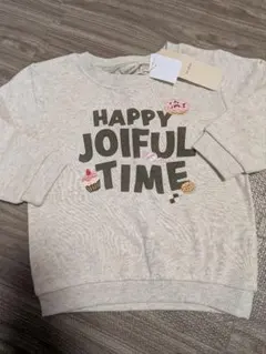 新品タグ付き！　ドーナツ柄刺繍　トレーナー