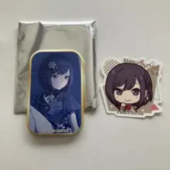 プロセカ ニーゴ 東雲絵名 朝比奈まふゆ スクエア缶バッジ - メルカリ