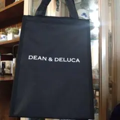 未使用に近い　 DEAN & DELUCA 保冷バッグ 黒 冷蔵 冷凍 お弁当