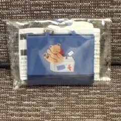 【値下げしました】 familiar カプセルトイ ガチャ 紺色 クマ ブルー