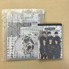 SixTONES フレークシール メモ帳 ポートレート 2021