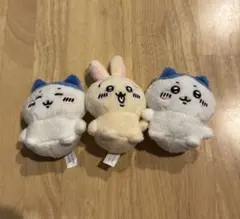 ハチワレ　うさぎ　人形　3点セット　ちいかわ