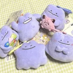 【新品】ポケモンセンター　十ポケ十色　マスコット　メタモン　全5種　セット販売