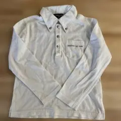 COMME CA ISM ポロシャツ 100cm ホワイト