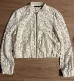 【ZARA】花柄 レースブルゾン