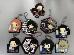 鬼滅の刃　一番くじ　ラバーストラップ　セット