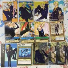 ONEPIECE カード サンジ まとめ売り ベリーマッチ ARカードダス 他