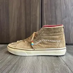 vans フリンジ　SK8-hi ベージュ スエード 27cm