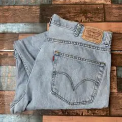 ビンテージ　古着　リーバイス550 バギー　デニムジーンズ　W40L34