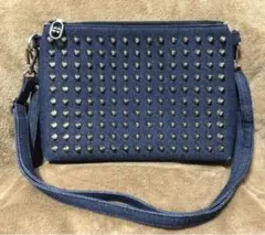 ディアベル 2wayスタッズクラッチバッグ ショルダーバッグ