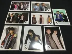 嵐 公式写真 8枚セット大野智 相葉雅紀 二宮和也
