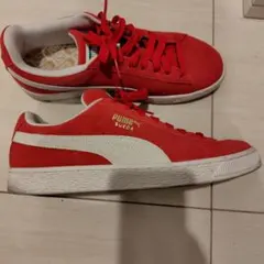PUMA SUEDE スニーカー 　レッド 27cmのサムネイル