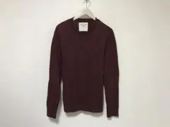 本物アバクロアンドフィッチAbercrombie&Fitchニット長袖セーターS