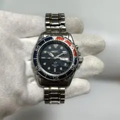 SEIKO】希少‼️KINETIC SPORTS200 ペプシ【現状渡し】 - メルカリ