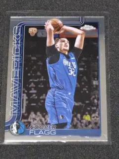 クーパー・フラッグ RC Topps Chrome NBA マーベリックス