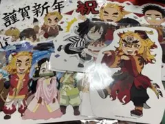 鬼滅　みにきゃら　煉獄杏寿郎【4点セット】