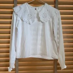 ZARA ビッグカラー 長袖カットソー 11-12歳