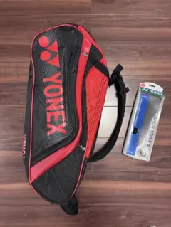 YONEX ラケットバッグ ブラック/レッド インソール ⚠︎︎別で購入可