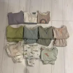 半袖Tシャツ　パジャマ　 80㎝　キッズ服　12着　まとめ売り