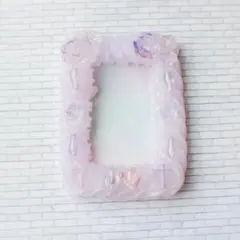 ホイップデコトレカケース　紫　パープル　ピンク