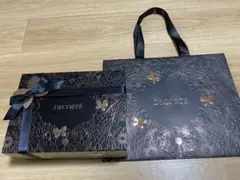 DECORTE 2025ホリデーギフトボックスセット 花柄 黒