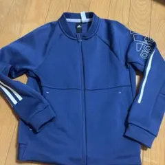 adidas ジャージ上　130 くすみブルーのサムネイル