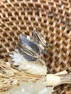 ハーヴィーメイス・シルバーフェザー 12kgf indian jewelry - メルカリ