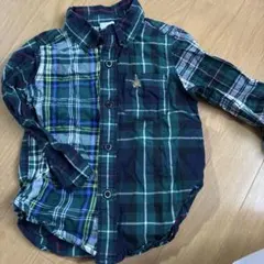 baby GAP チェック柄長袖シャツ 2歳用