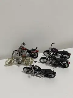 ハーレーダビッドソン 1/24スケールモデル イージー・ライダー2台セット 台付 ハーレーダビッドソン 1/24スケールモデル イージー・ライダー2台