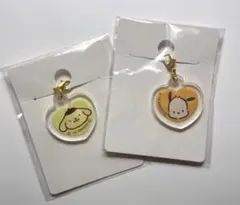 サンリオキャラクターズ　アクリルチャーム　ポムポムプリン　ポチャッコ