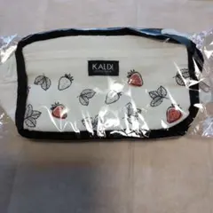 KALDI いちご柄 エコバッグ