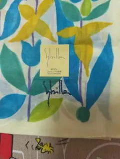 Sybilla シビラ ハンカチ 花柄 綿100% 新品