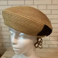 ❤️美品❤️ROPE' PICNIC PASSAGE 麦わらベレー帽/変形帽子のサムネイル