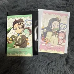 鬼滅の刃 ランダムチョコ風カード 炭治郎 禰豆子 ホワイトデー