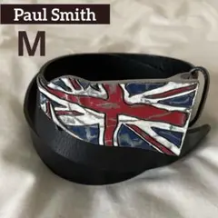 【希少】Paul Smith ポールスミス　 メンズ　レザーベルト　M 黒のサムネイル