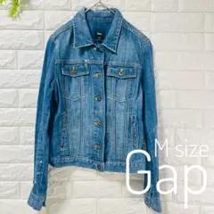 ✨GW セール✨Gap 【ギャプ】ダメージ　デニムジャケット　Mサイズ