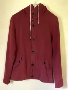 バックナンバー　フードジャケット　ジップアップ　メンズMサイズのサムネイル