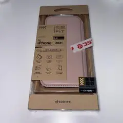 新品未使用箱ありiPhone13mi手帳型ケース ピンク