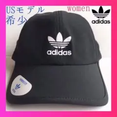 レア【新品】USA adidas アディダス キャップ 帽子 レディース 黒