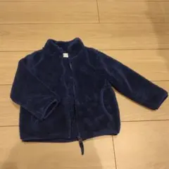 ネイビー フリースジャケット サイズ100