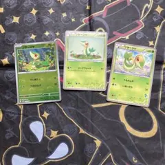 【草タイプ】【御三家】【ツタージャ】BW イラスト 3点