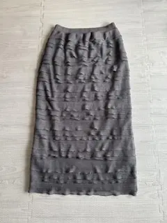 Honeys フリルロングスカート