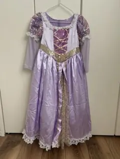 ラプンツェル風ドレス パープル
