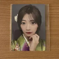 板倉可奈　振袖　トレカ　CUTIE STREET